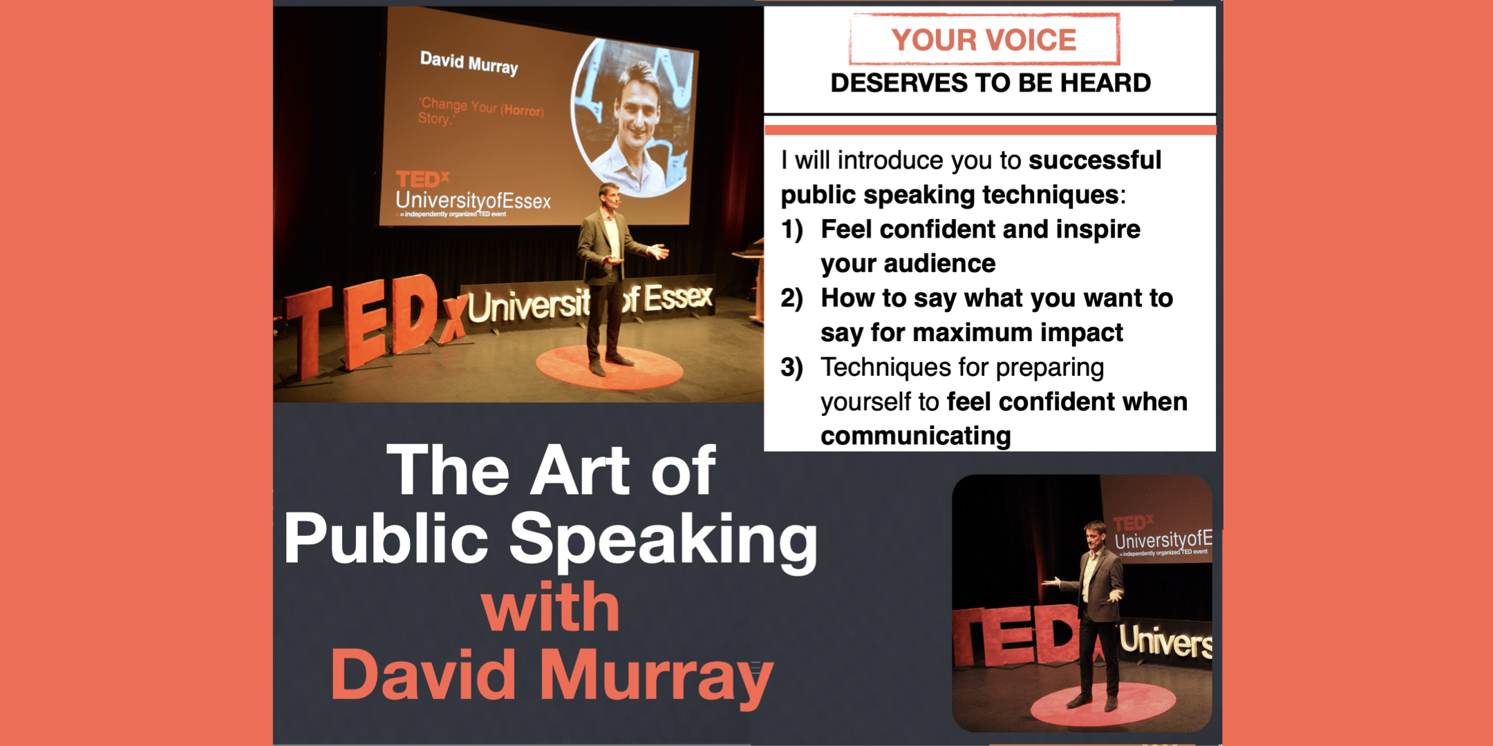 The Art of Public Speaking with David Murray